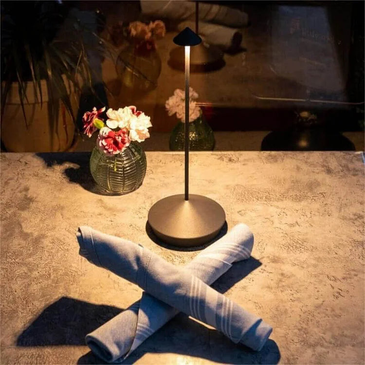 Portable Wireless Table Lamp with Adjustable Brightness