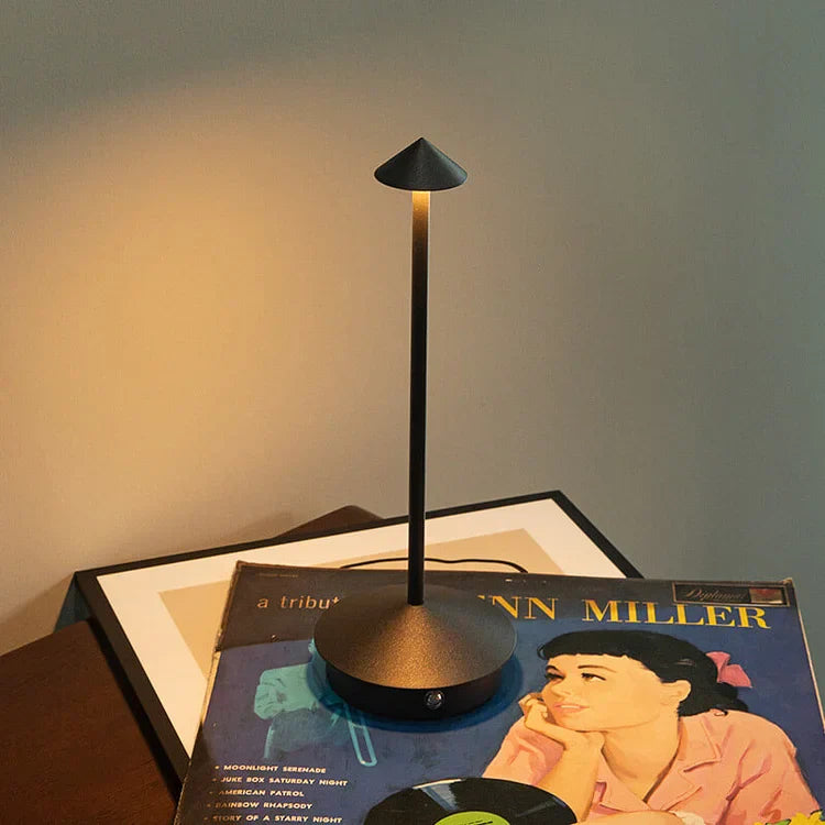 Portable Wireless Table Lamp with Adjustable Brightness