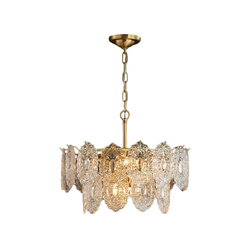 Crystal Chandelier with Sparkling Branch Design