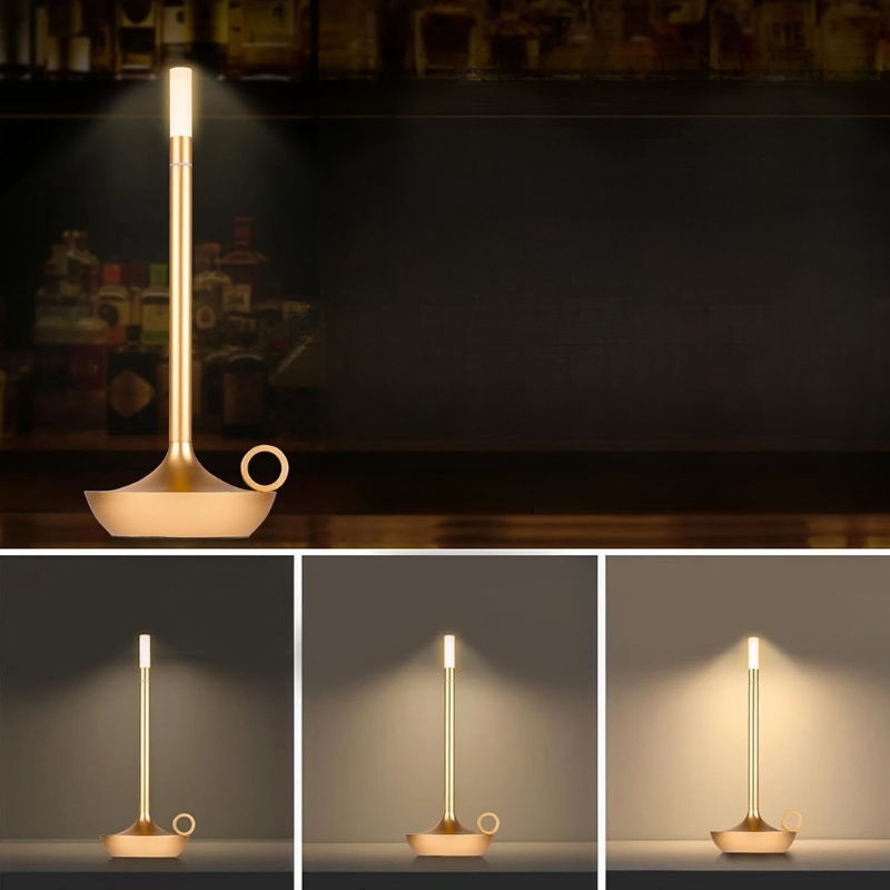 Rechargeable LED Table Lamp for Cozy Nights