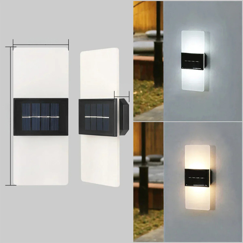 Solar Wall Light for Outdoor Spaces