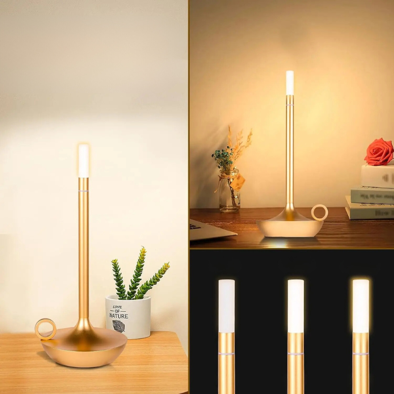 Rechargeable LED Table Lamp for Cozy Nights
