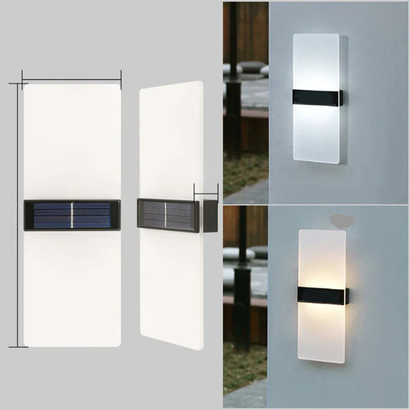 Solar Wall Light for Outdoor Spaces