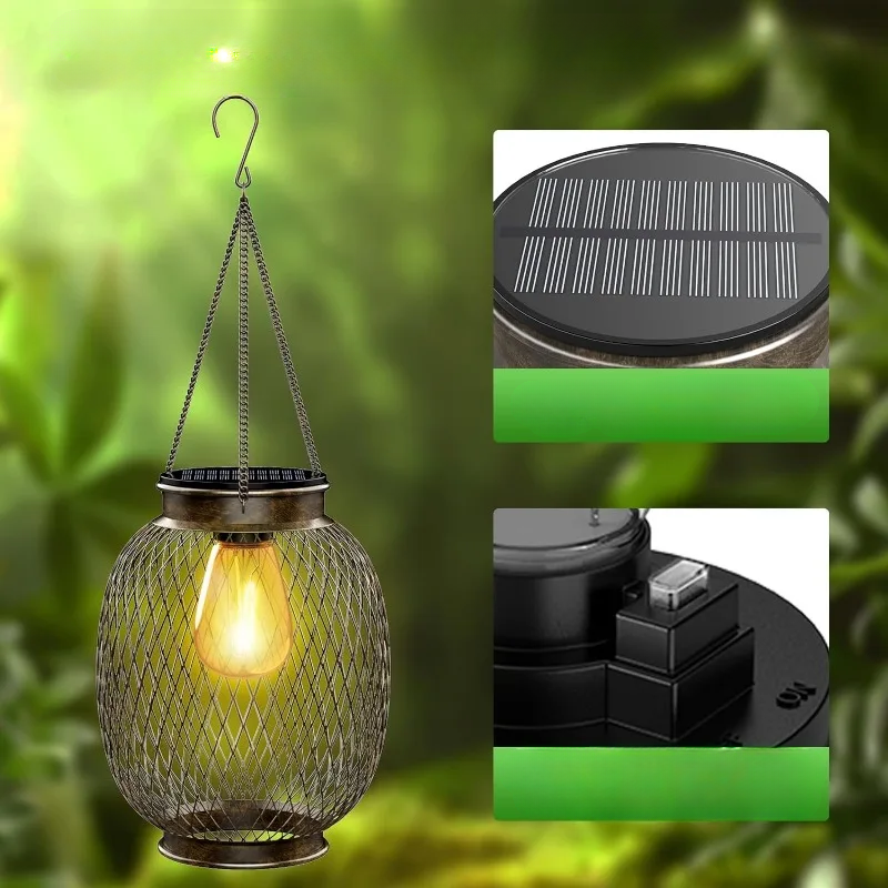 Solar Hanging Lanterns for Garden Decor