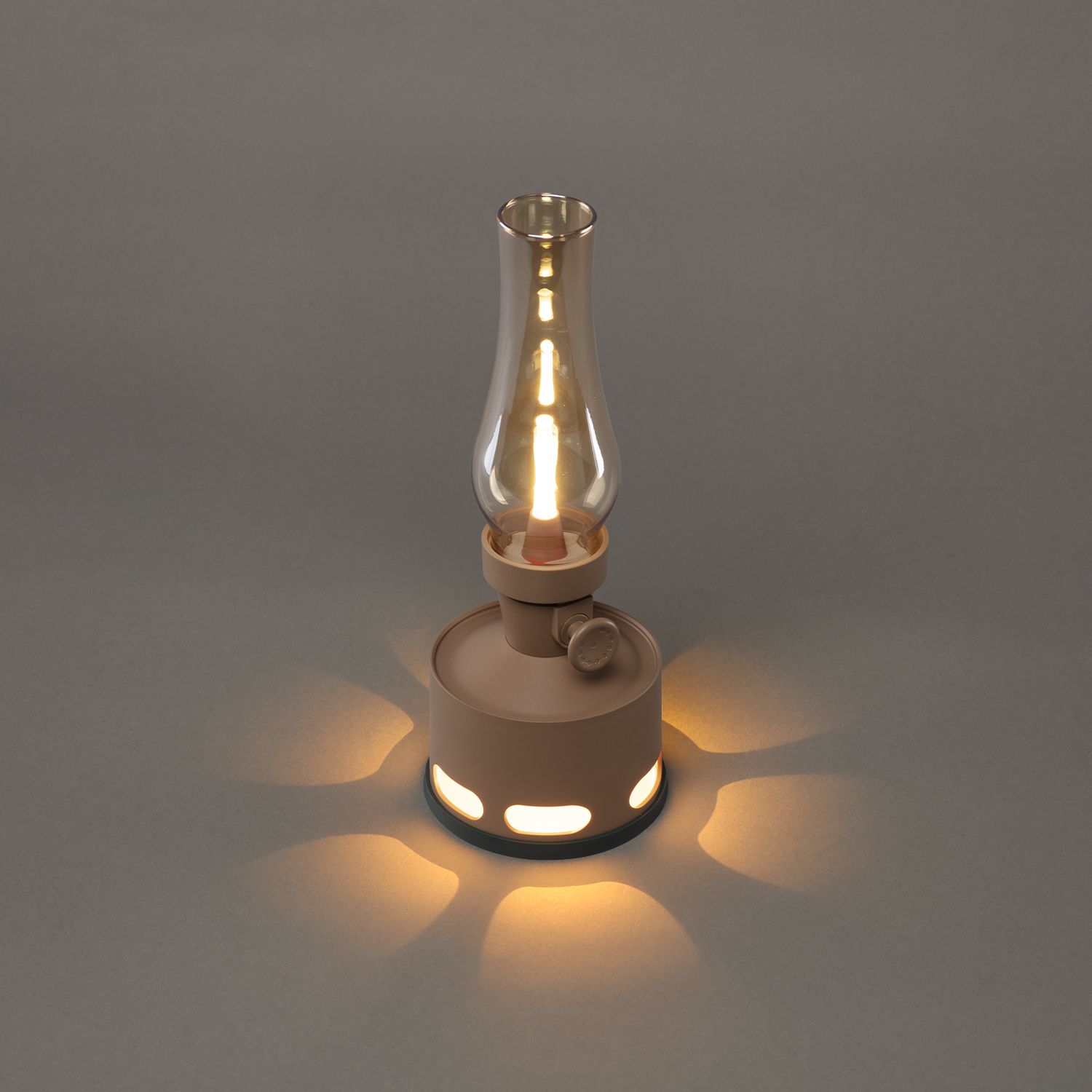Vintage LED Table Lamp for Warm Retro Ambience
