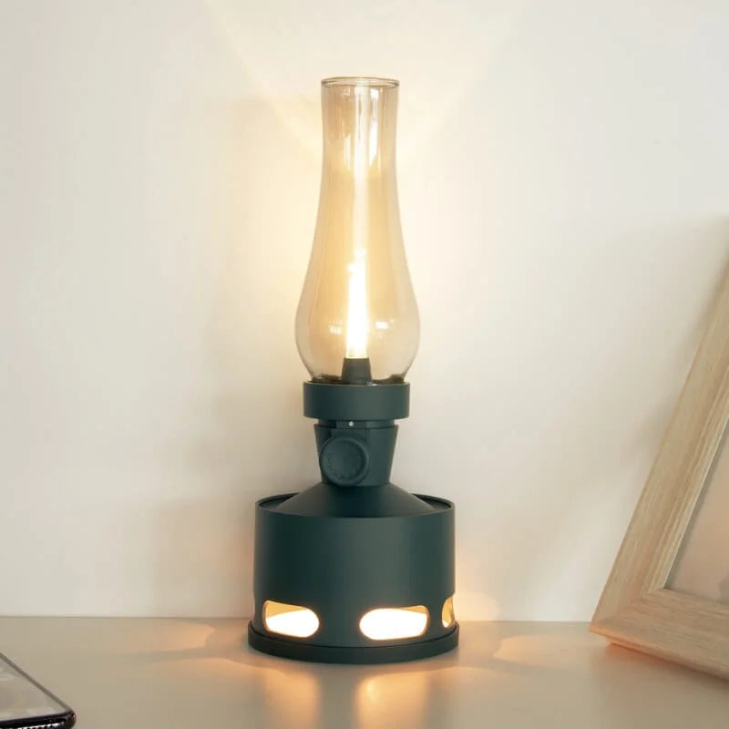 Vintage LED Table Lamp for Warm Retro Ambience