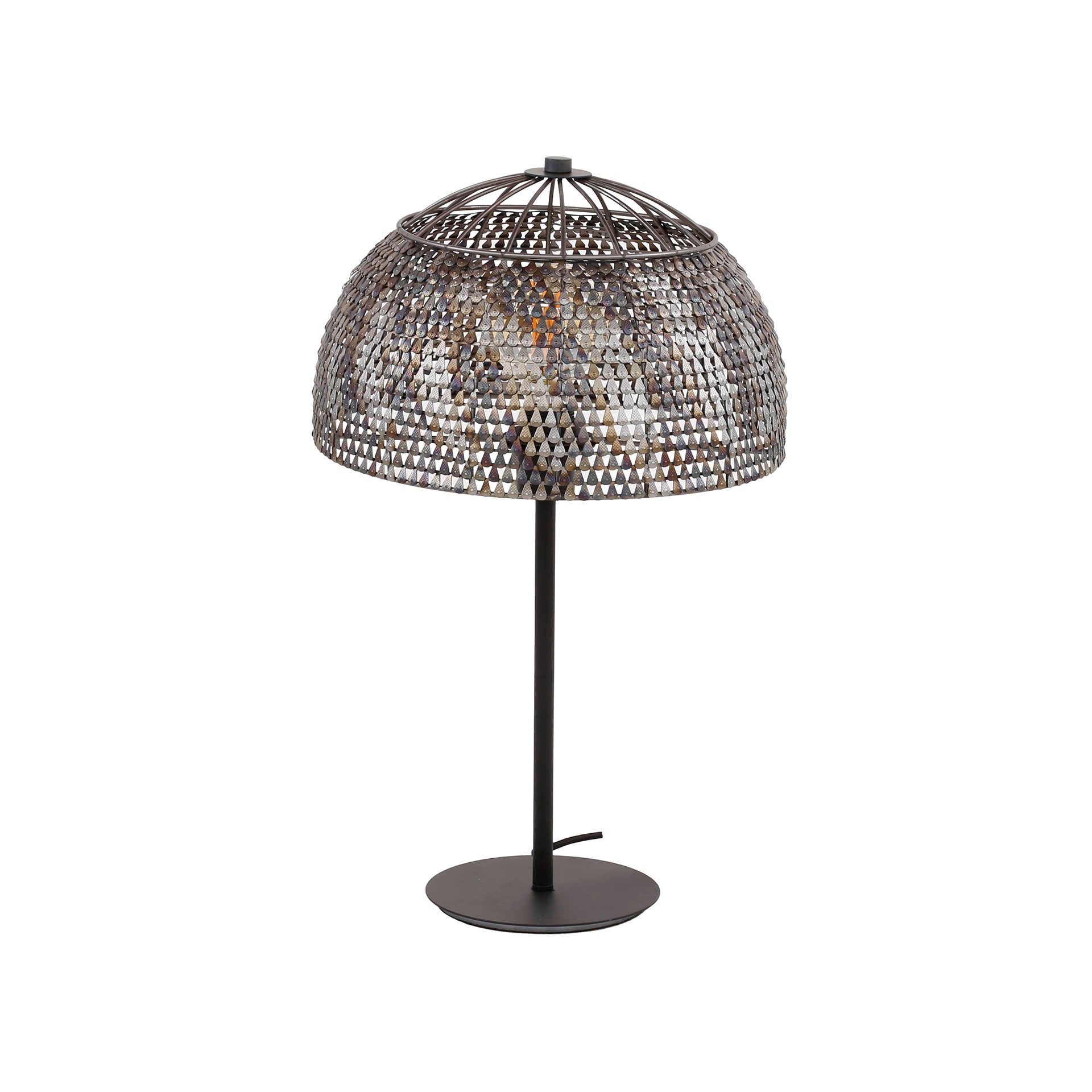 Black and Brown Designer Table Lamp for Modern Interiors