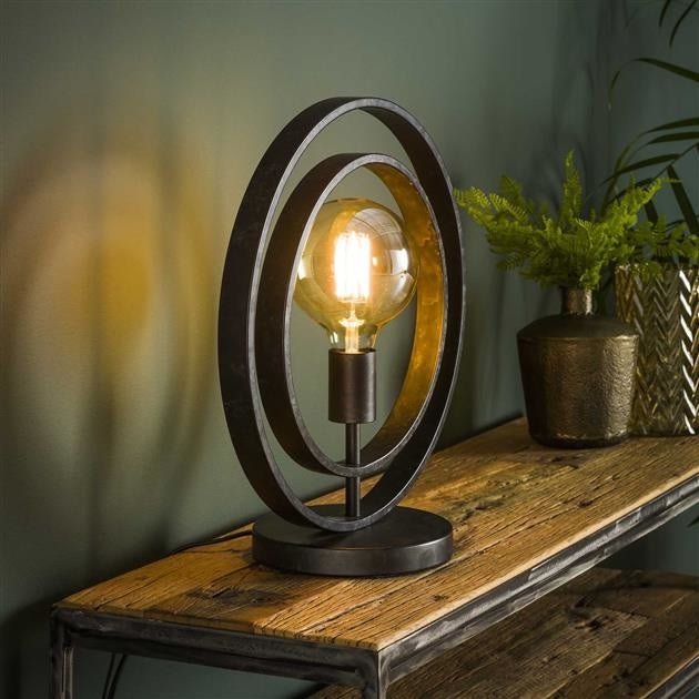 Metal Table Lamp for a Sleek Modern Interior
