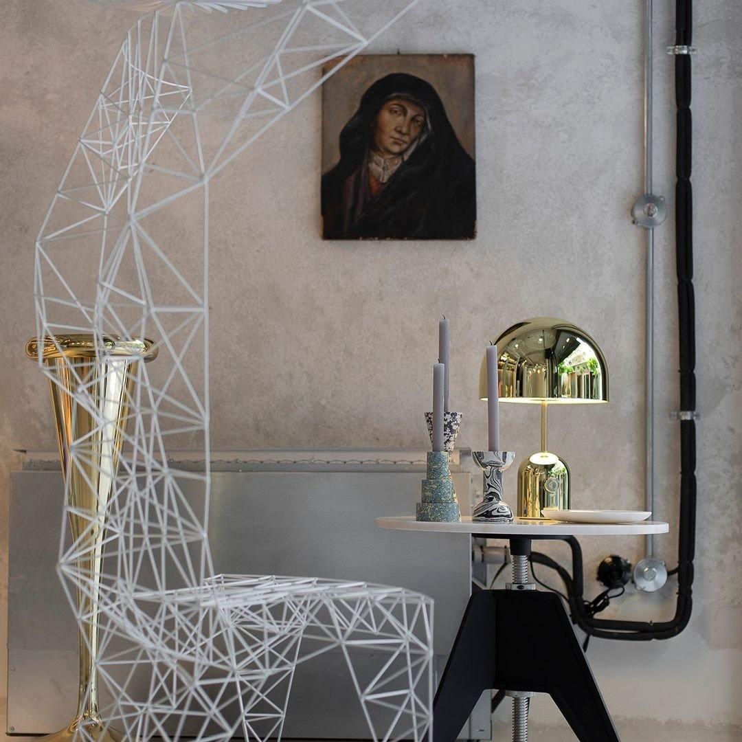 Bell-Shaped Table Lamp for a Soft Elegant Glow