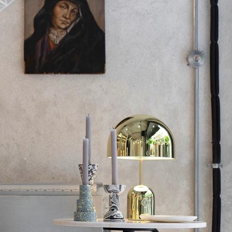 Bell-Shaped Table Lamp for a Soft Elegant Glow