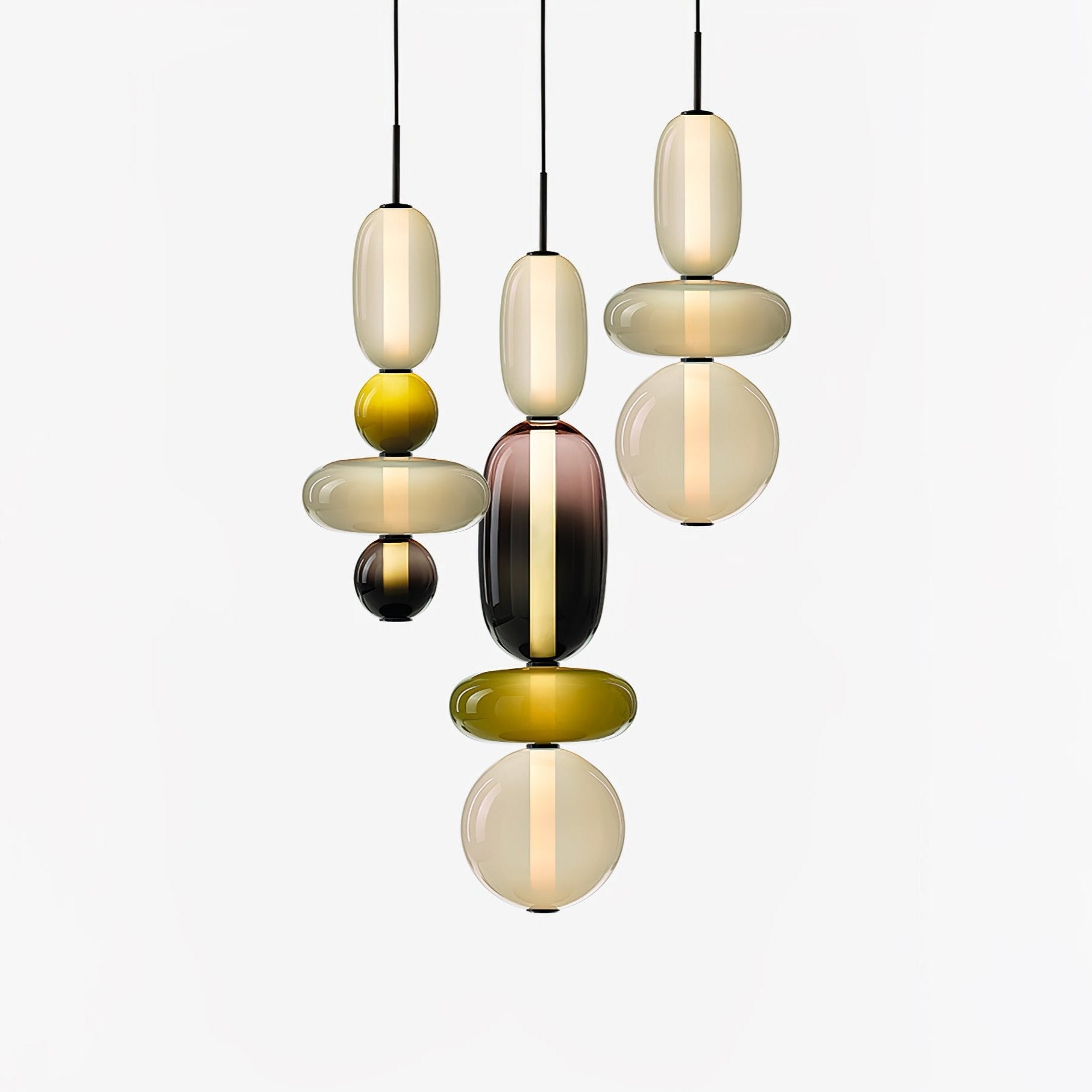 Glass Pendant Lamp for a Chic Glow