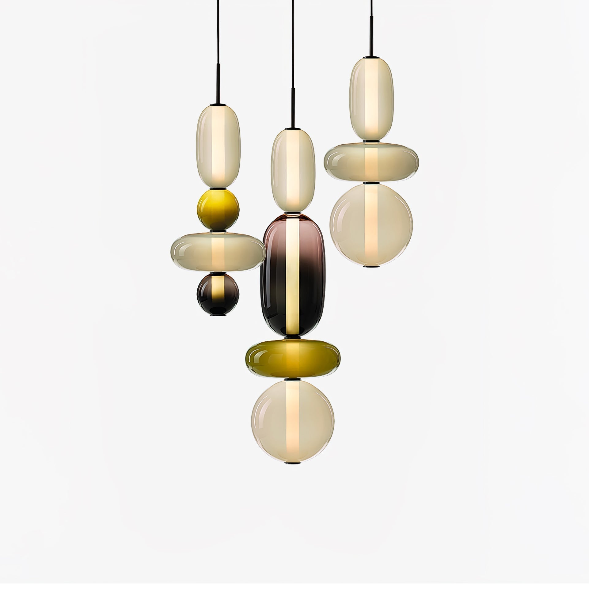 Glass Pendant Lamp for a Chic Glow