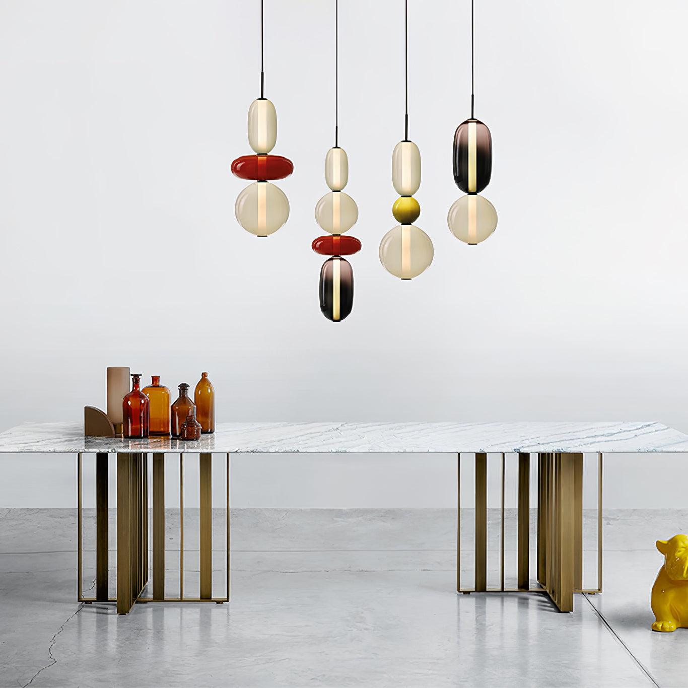 Glass Pendant Lamp for a Chic Glow