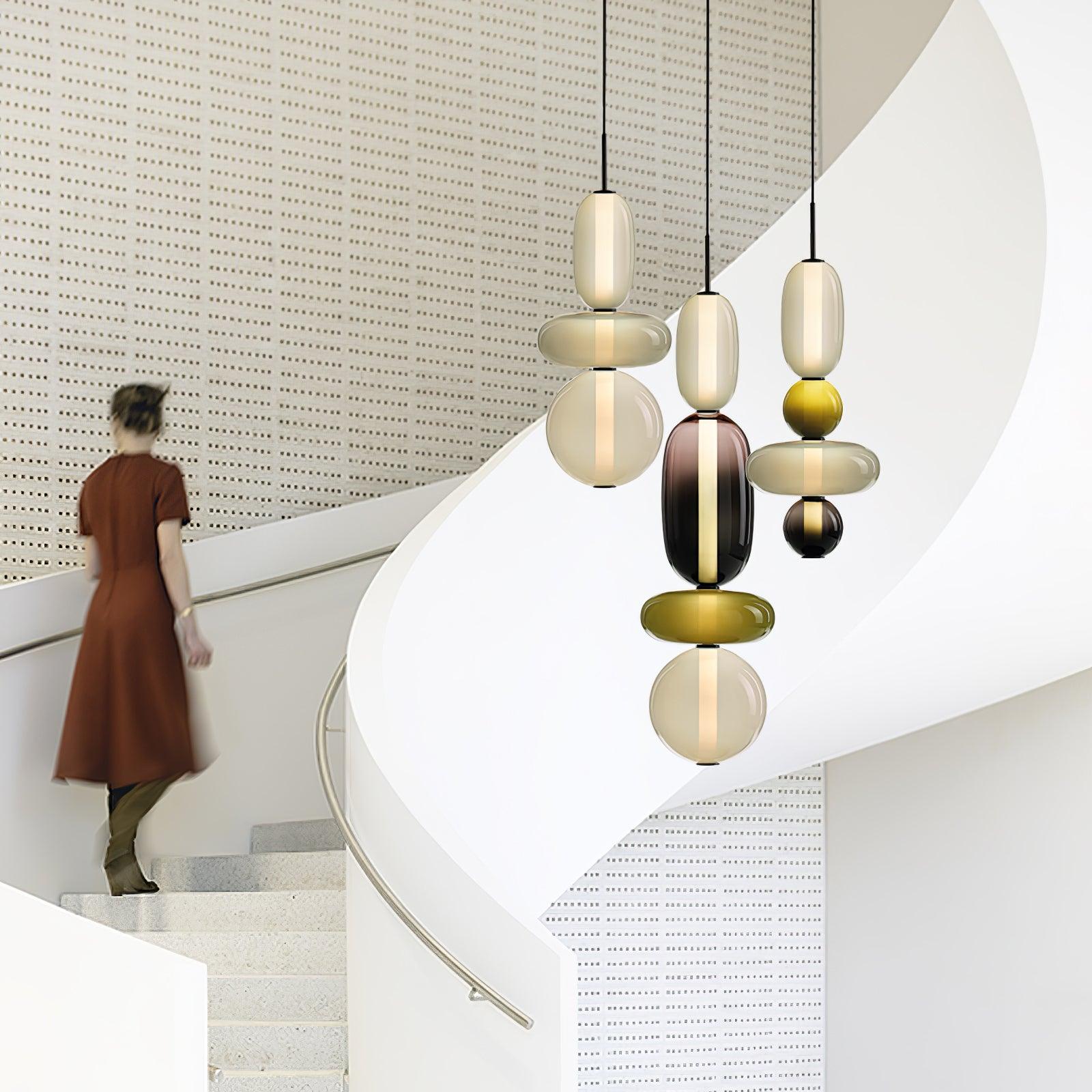 Glass Pendant Lamp for a Chic Glow