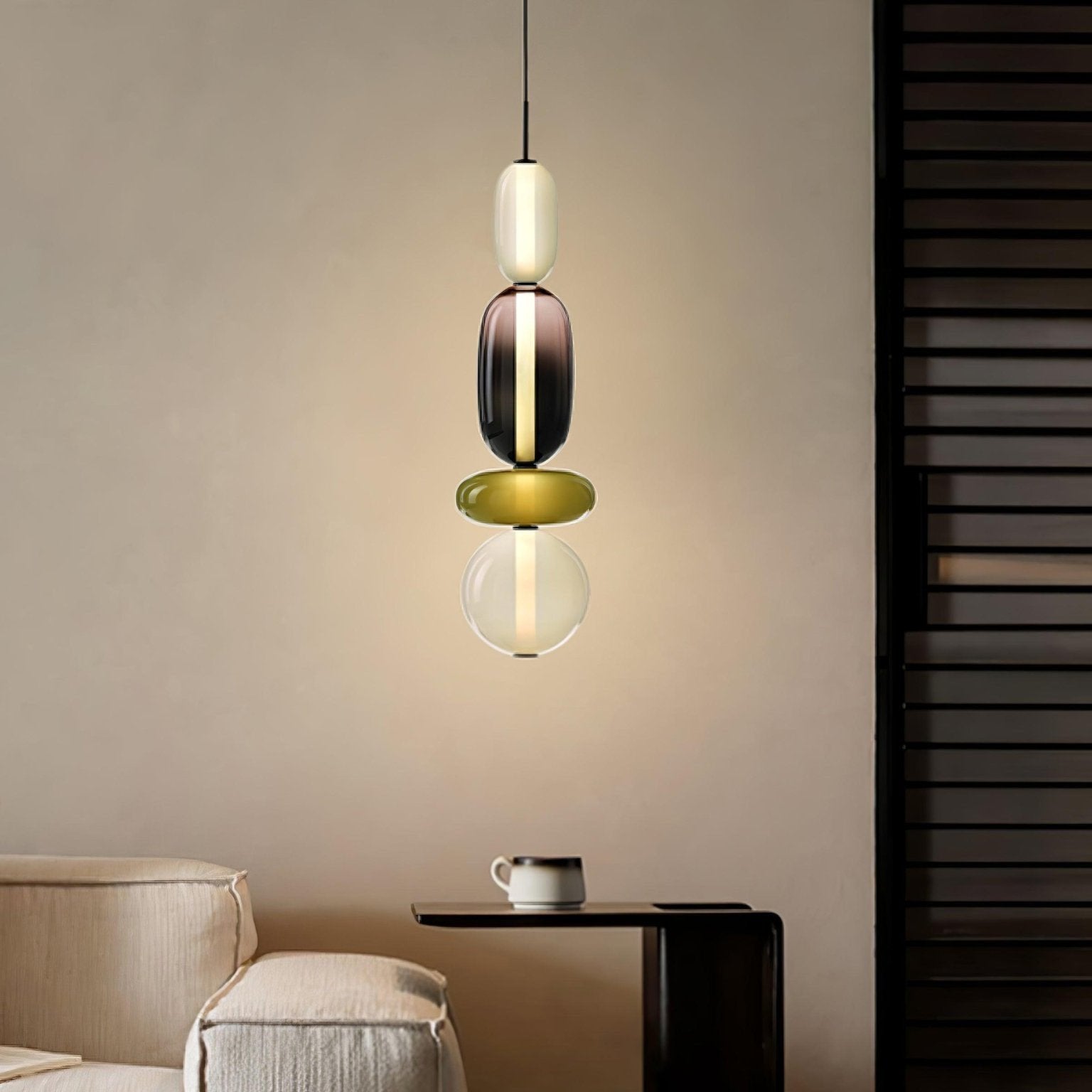 Glass Pendant Lamp for a Chic Glow