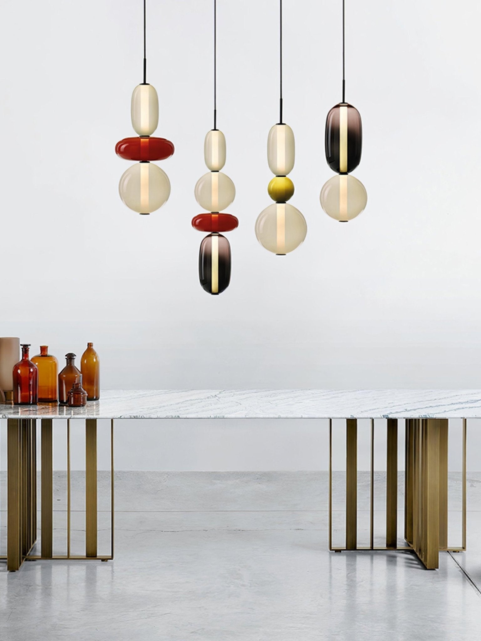 Glass Pendant Lamp for a Chic Glow