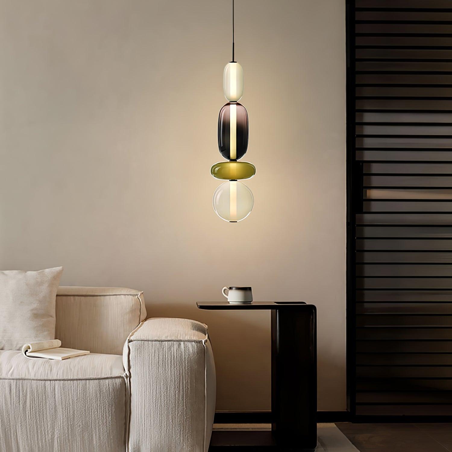 Glass Pendant Lamp for a Chic Glow