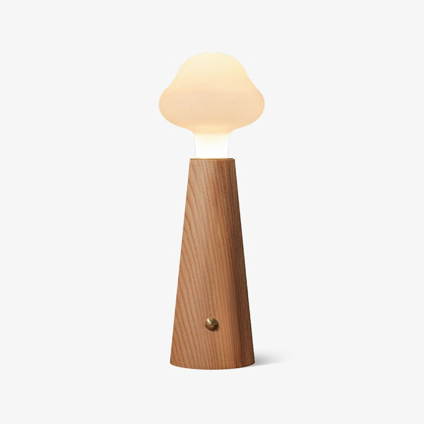 Wooden Table Lamp for a Natural Warm Glow