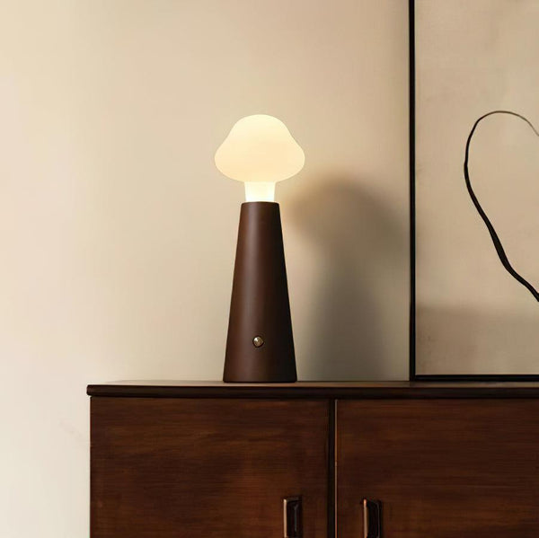 Wooden Table Lamp for a Natural Warm Glow