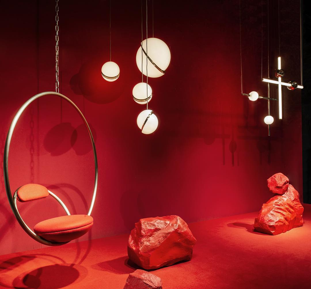 Moon-Shaped Pendant Light for a Modern Touch