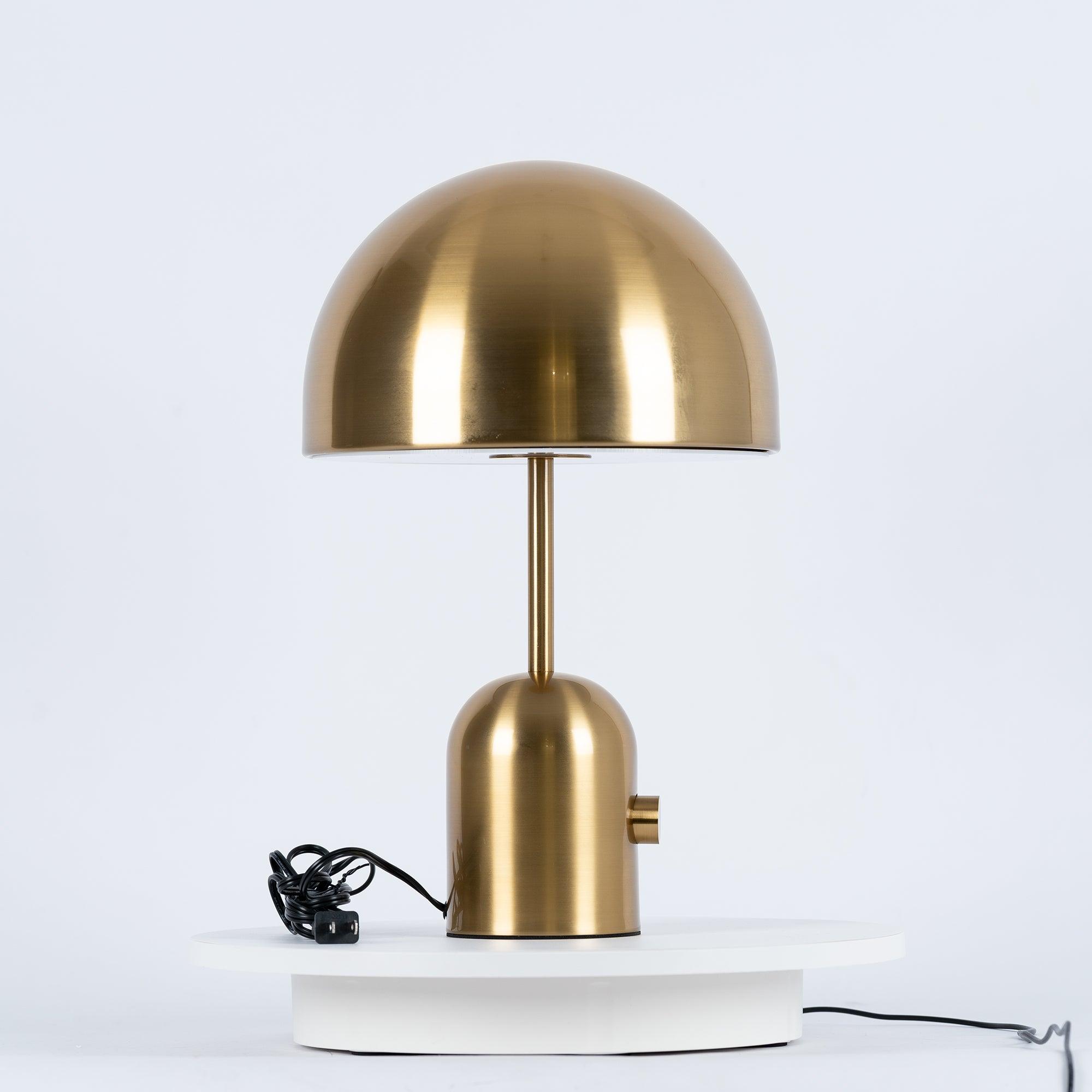 Bell-Shaped Table Lamp for a Soft Elegant Glow