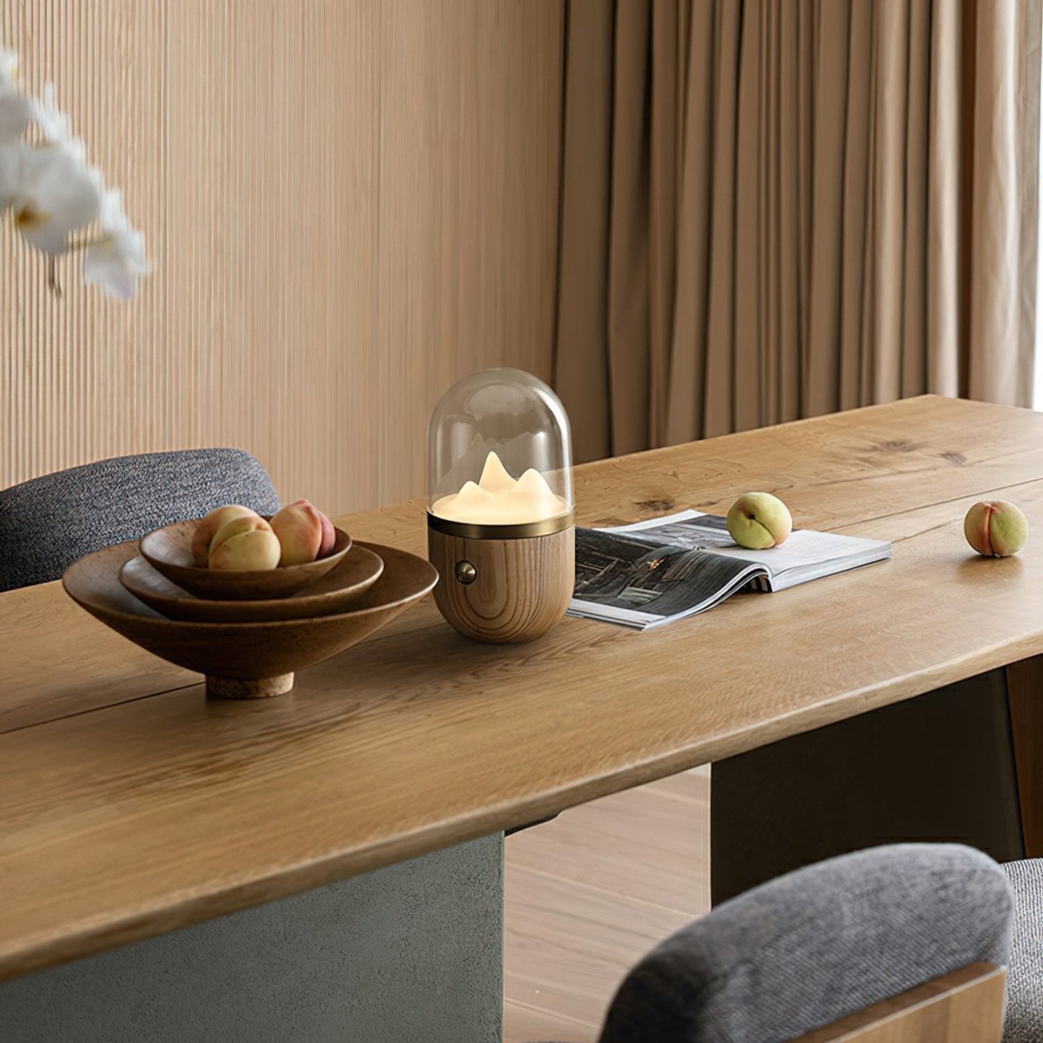 Luxe LED Table Lamp for a Cozy Modern Home