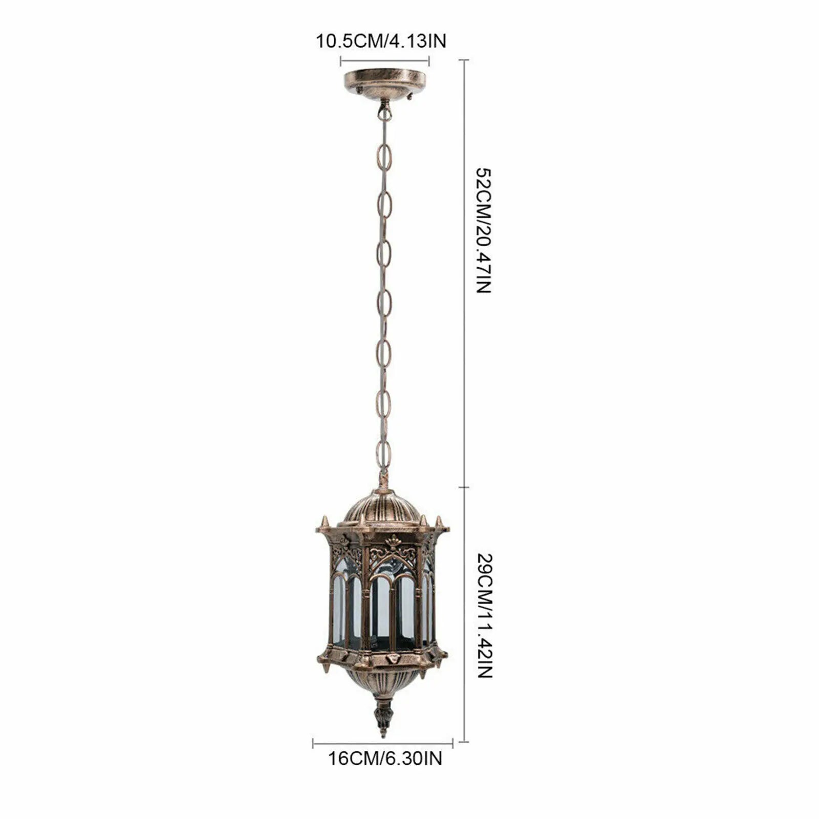 Vintage Hanging Lamp for Timeless Charm