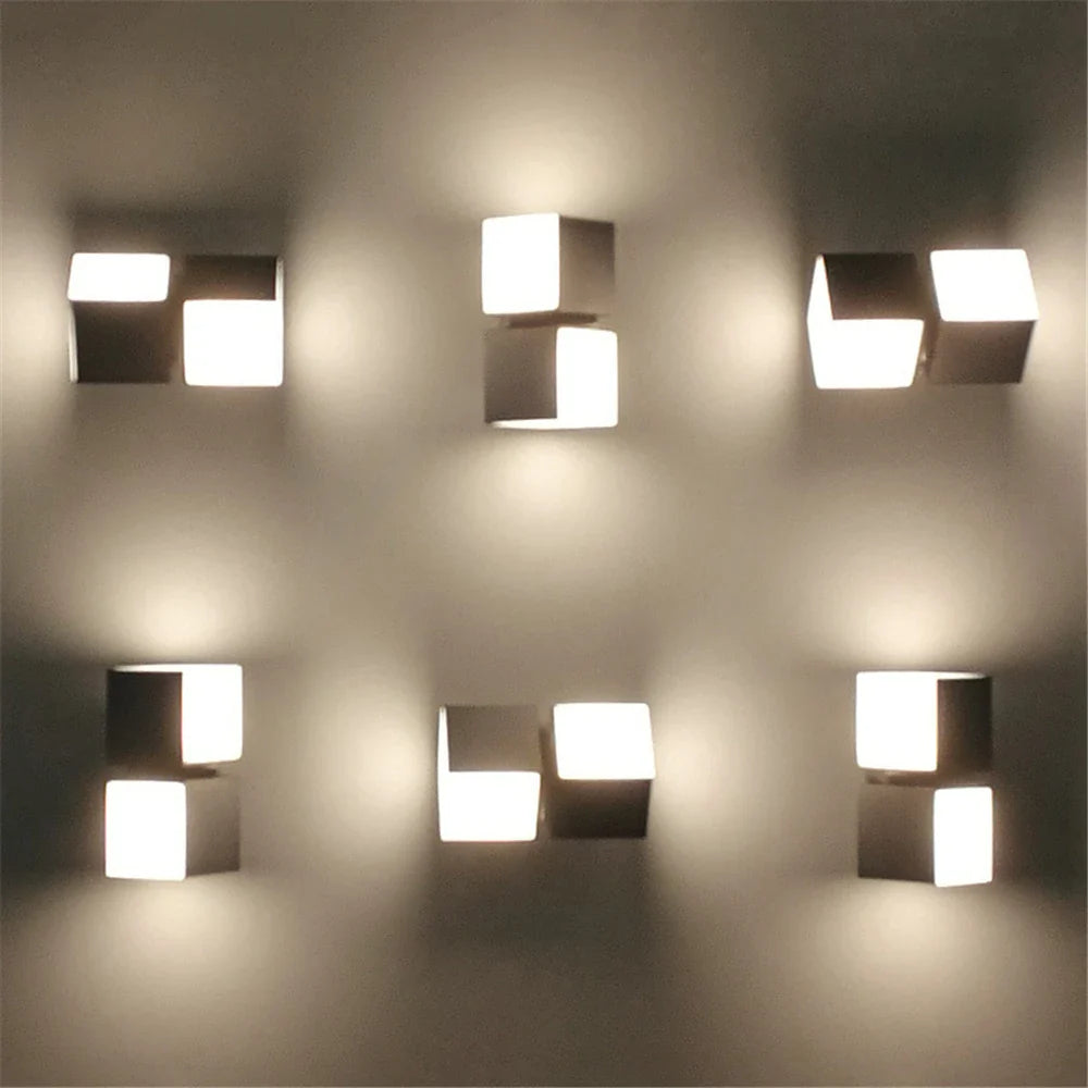 Weatherproof LED Wall Lamp for Exterior Spaces