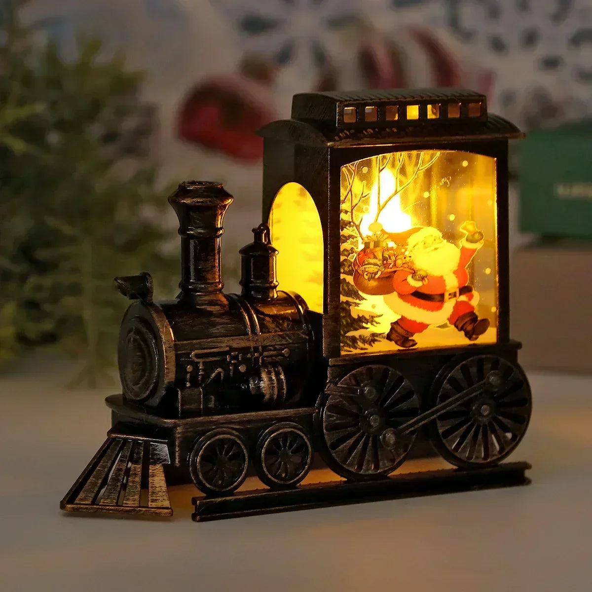 Vintage LED Night Light for Holiday Warmth