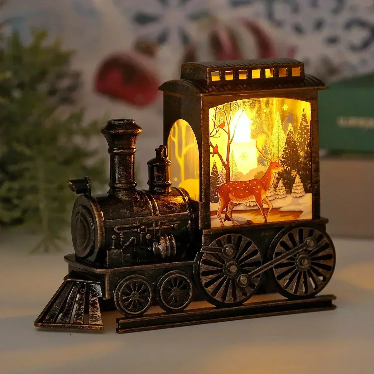 Vintage LED Night Light for Holiday Warmth