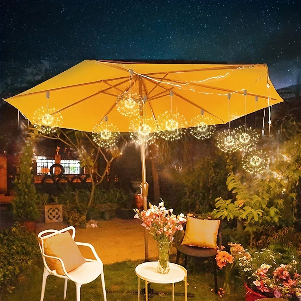 Solar String Lights for Garden and Parties