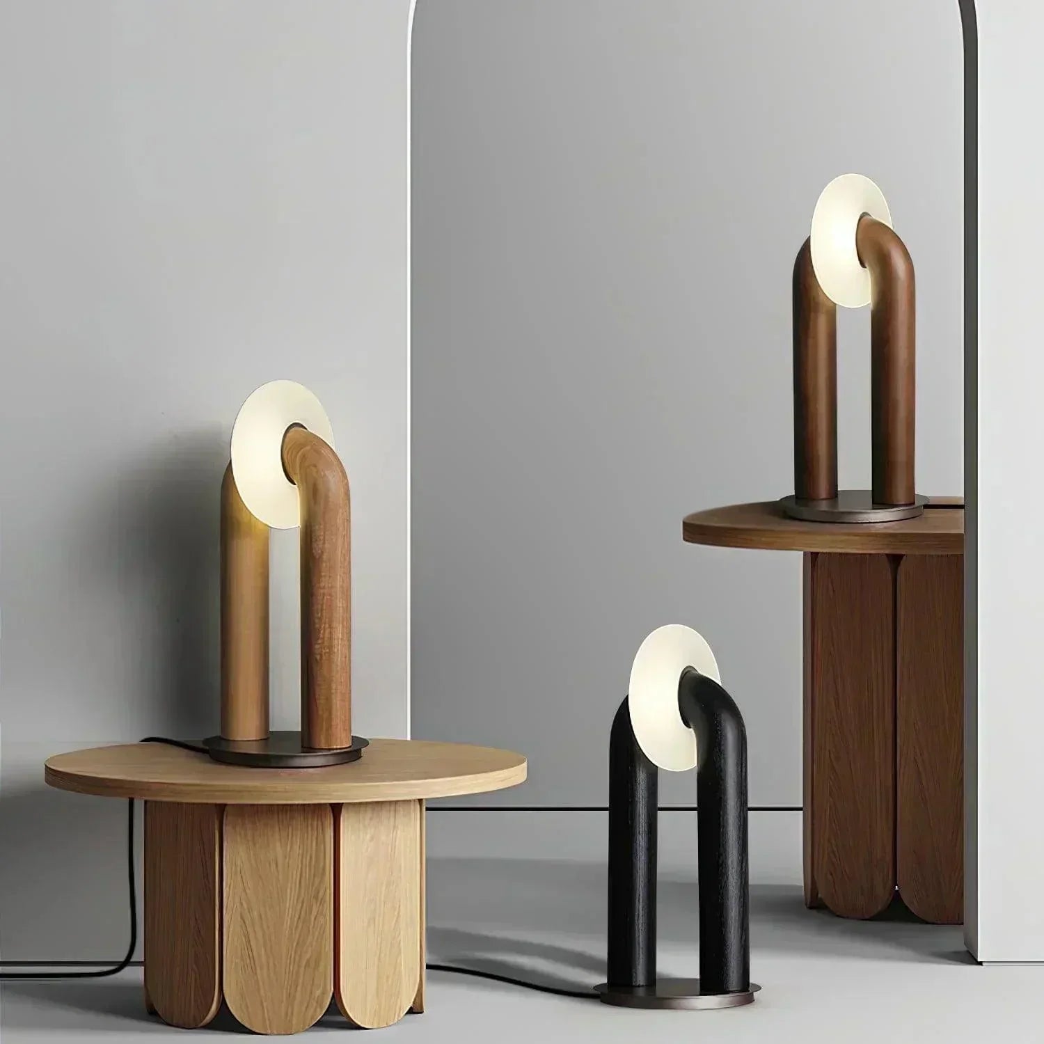 Rechargeable Arched Table Lamp for Modern Interiors