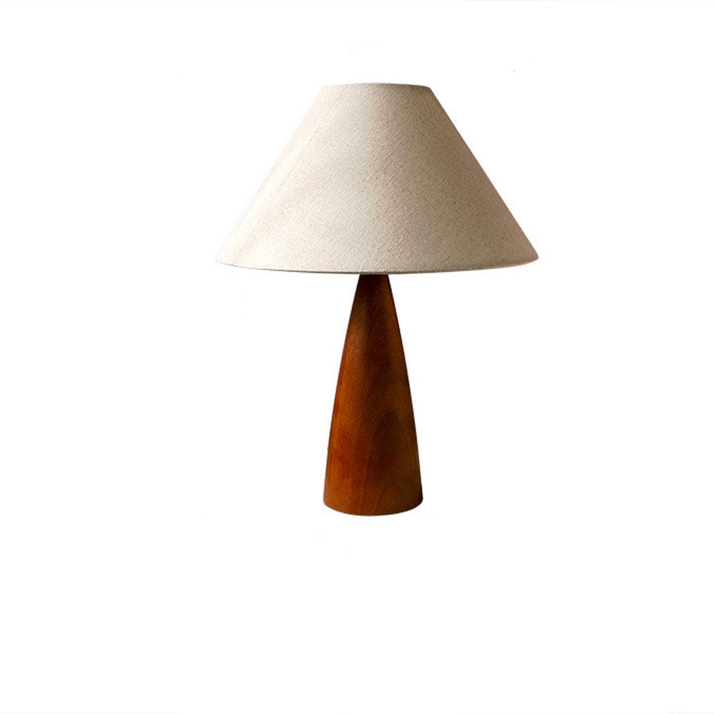Solid Wood Table Lamp with Classic Charm