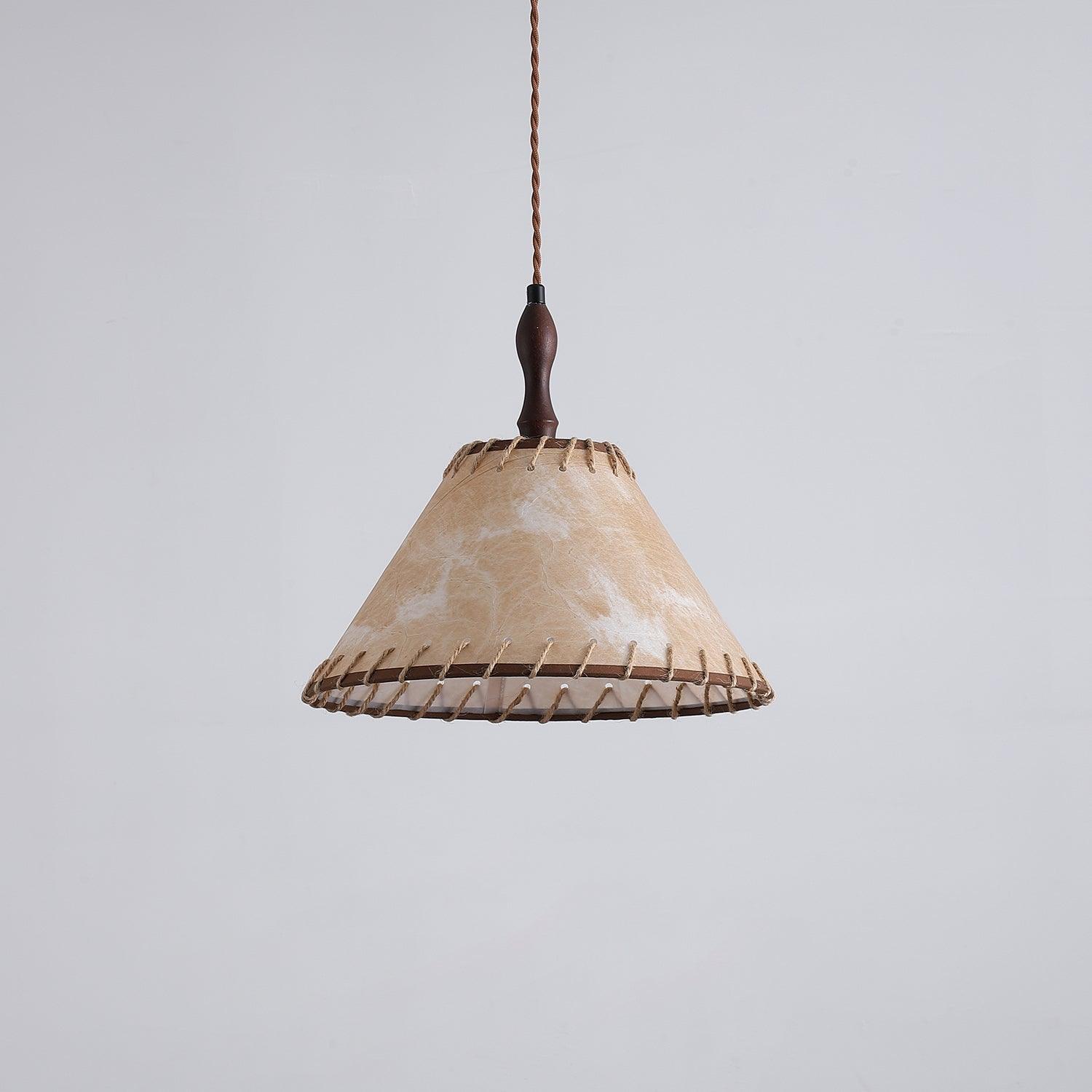 Wooden Pendant Lamp for a Warm Modern Ambience