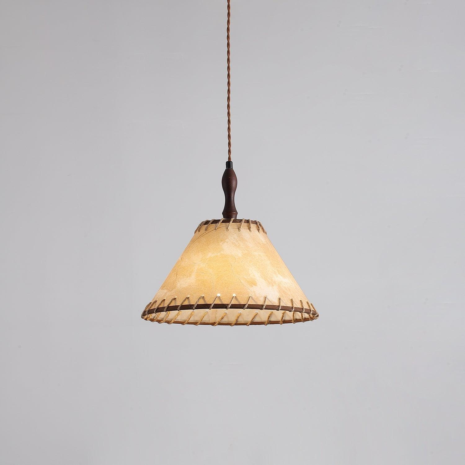 Wooden Pendant Lamp for a Warm Modern Ambience