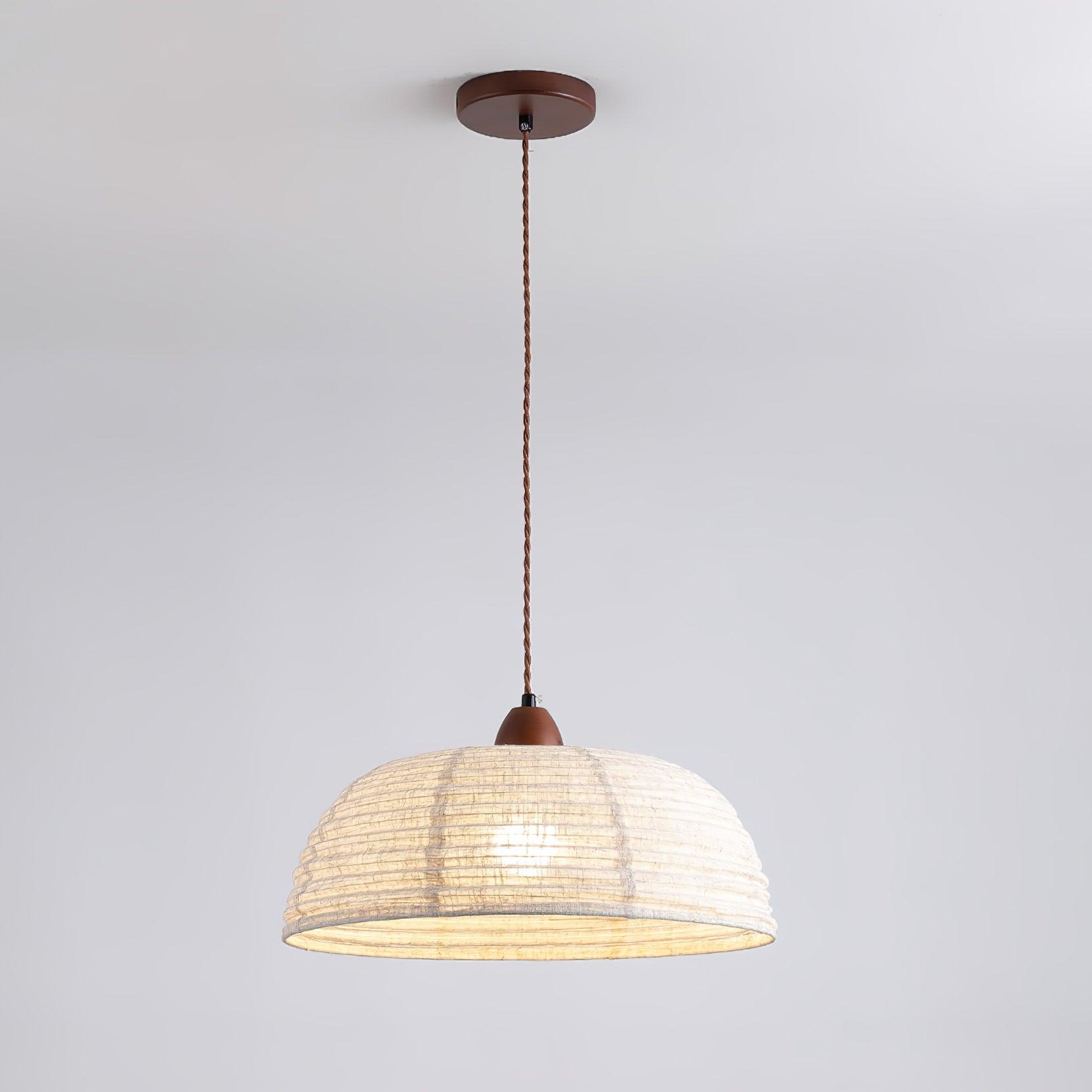 Wooden Pendant Lamp for a Warm Modern Ambience