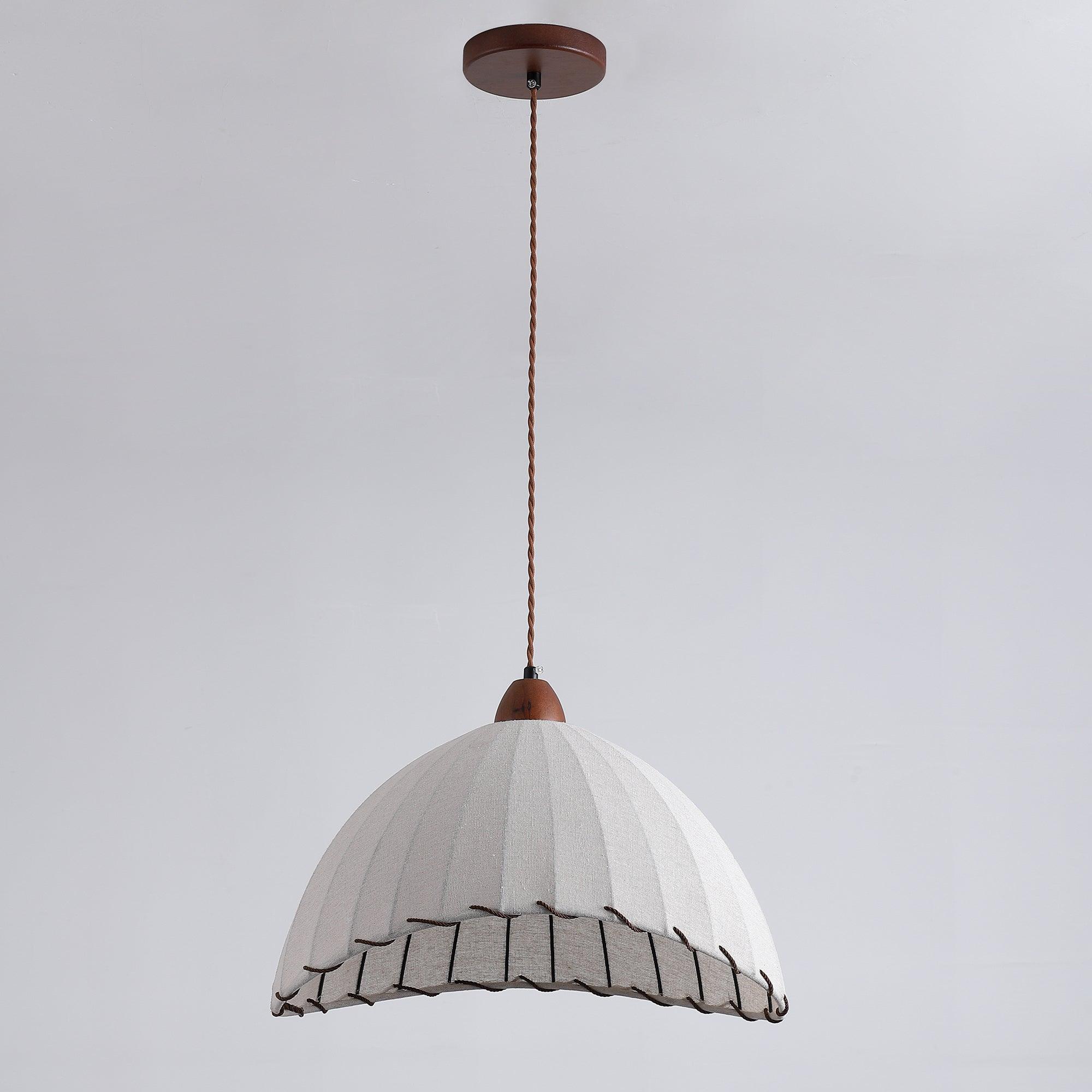 Wooden Pendant Lamp for a Warm Modern Ambience