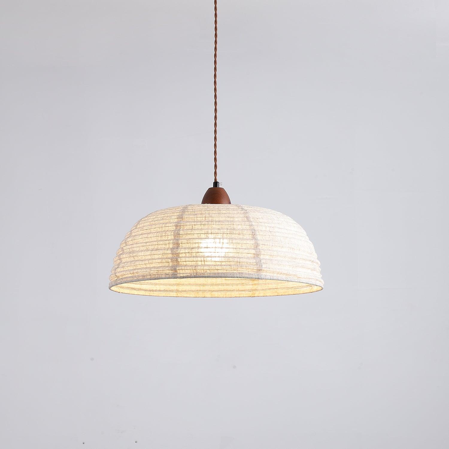Wooden Pendant Lamp for a Warm Modern Ambience