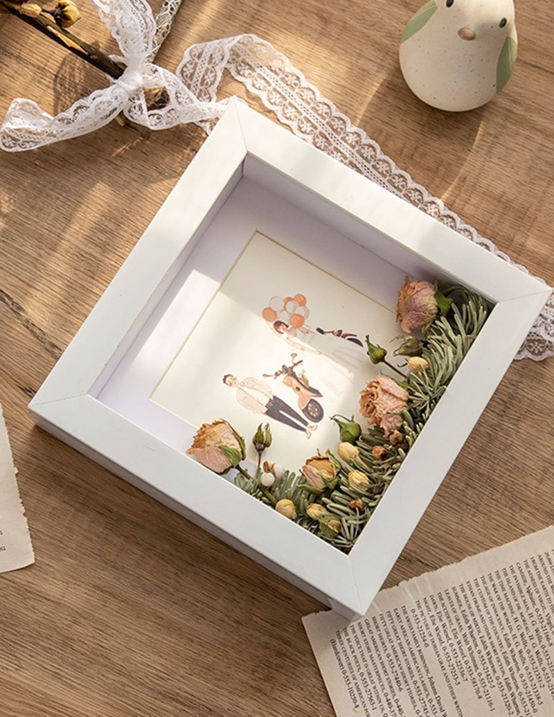 10x15 cm Wall-Hanging Wooden Picture Frame
