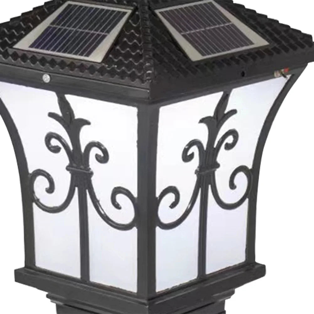 Retro Solar Lantern for Outdoor Charm