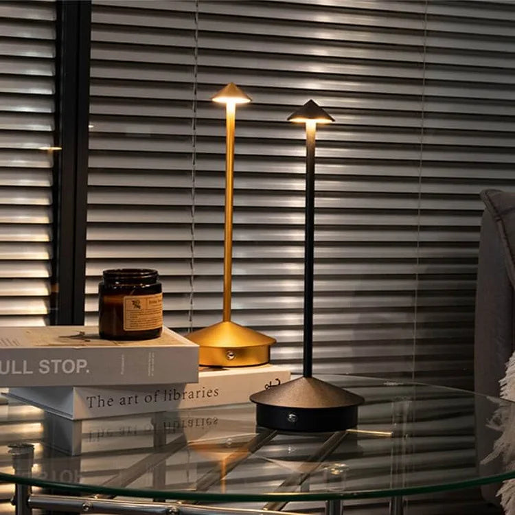 Portable Wireless Table Lamp with Adjustable Brightness