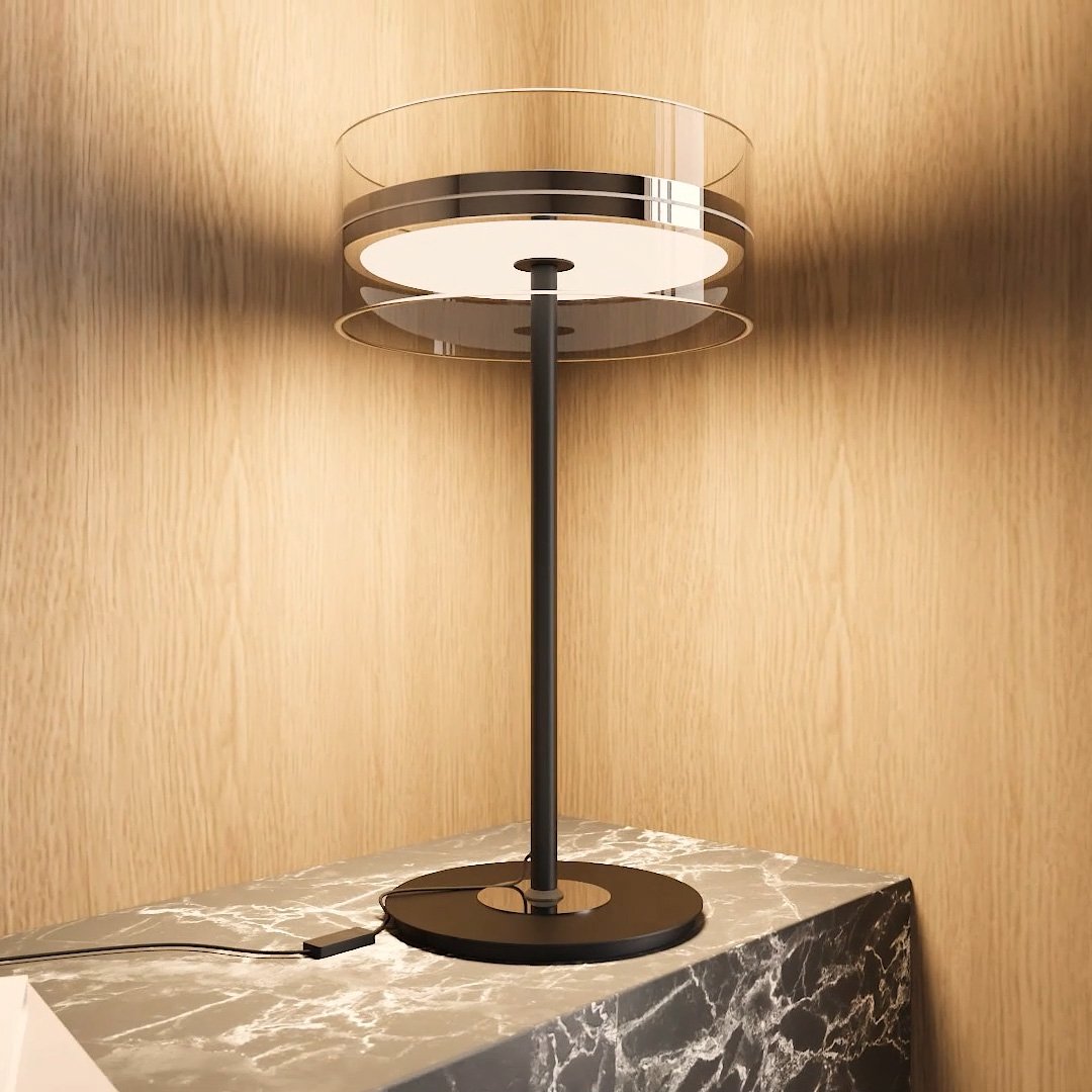 Glass Wall Lamp with Modern Design