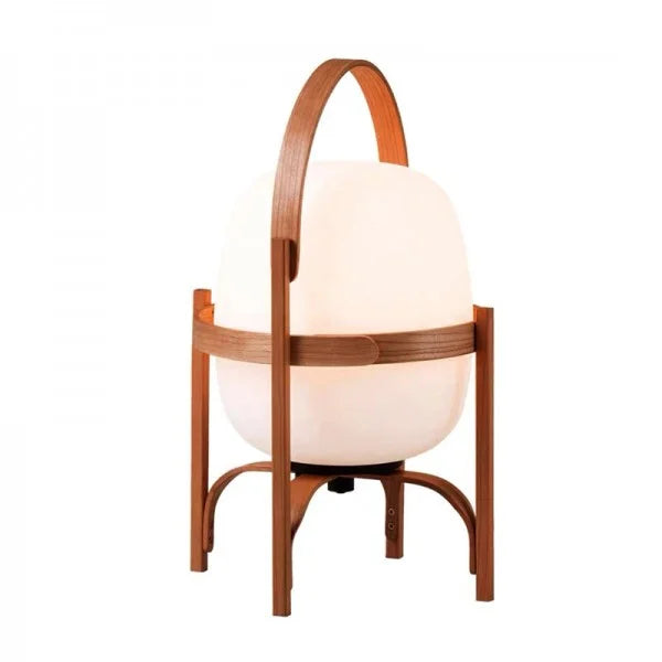 Woven Basket LED Lamp for Elegant Ambience