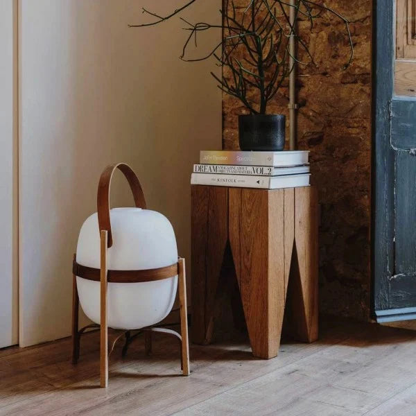 Woven Basket LED Lamp for Elegant Ambience