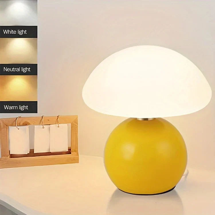 Mushroom Lamp for a Modern Cozy Vibe