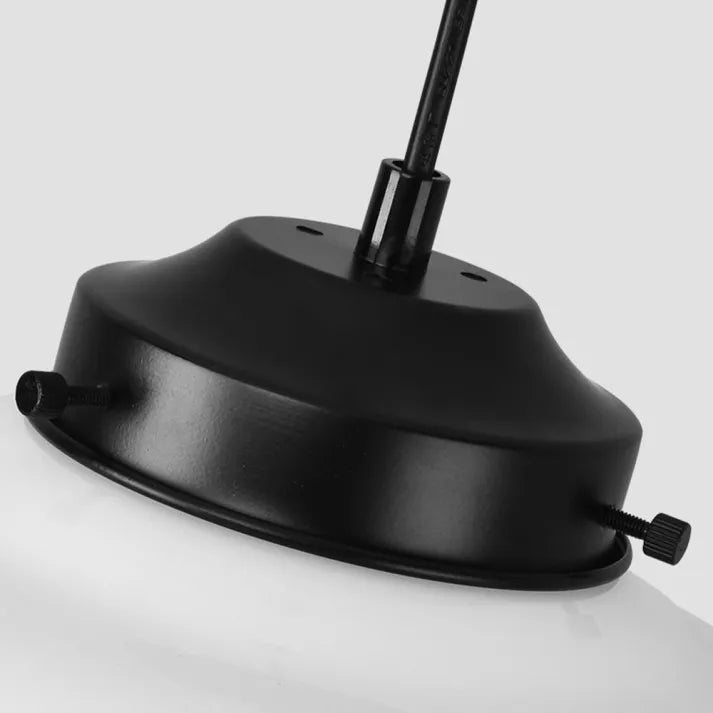 Geometric Pendant Lamp in Matte Glass Finish