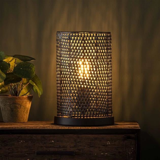 Vintage Industrial Table Lamp for Cozy Ambience