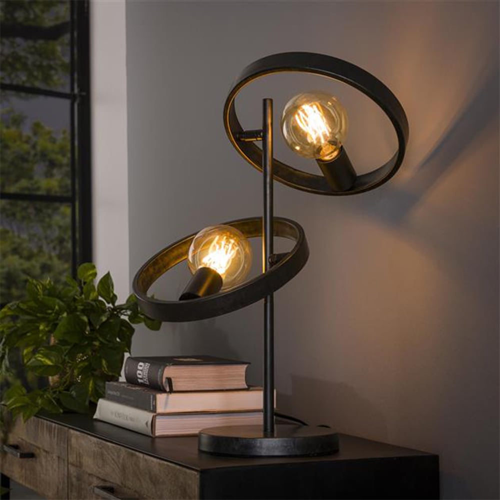 Metal Table Lamp for a Sleek Modern Interior