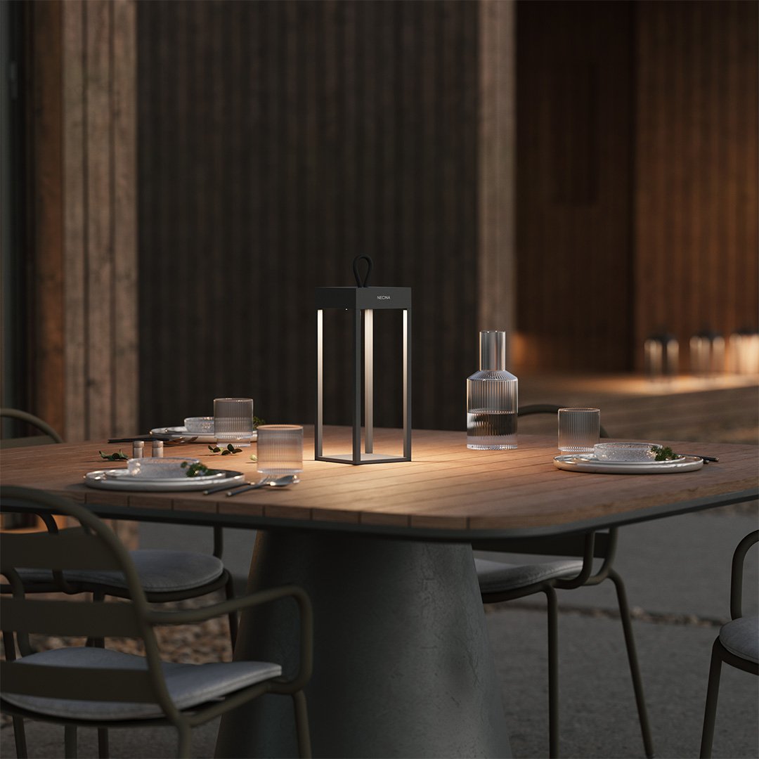 Portable LED Lamp with Touch Control for Easy Ambience