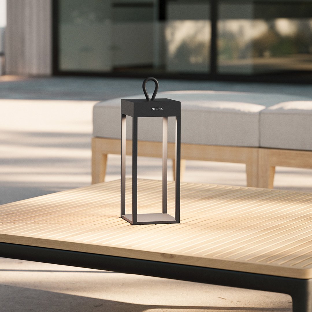 Portable LED Lamp with Touch Control for Easy Ambience